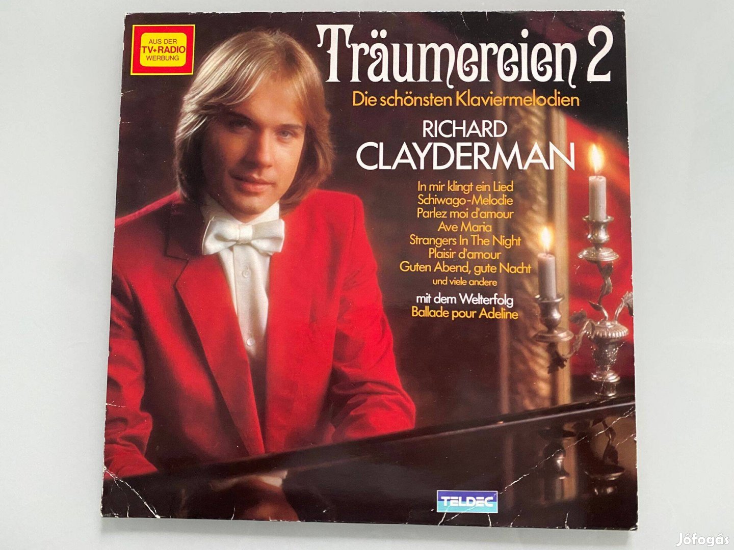 Richard Clayderman: Träumereien 2 bakelit, vinyl, LP
