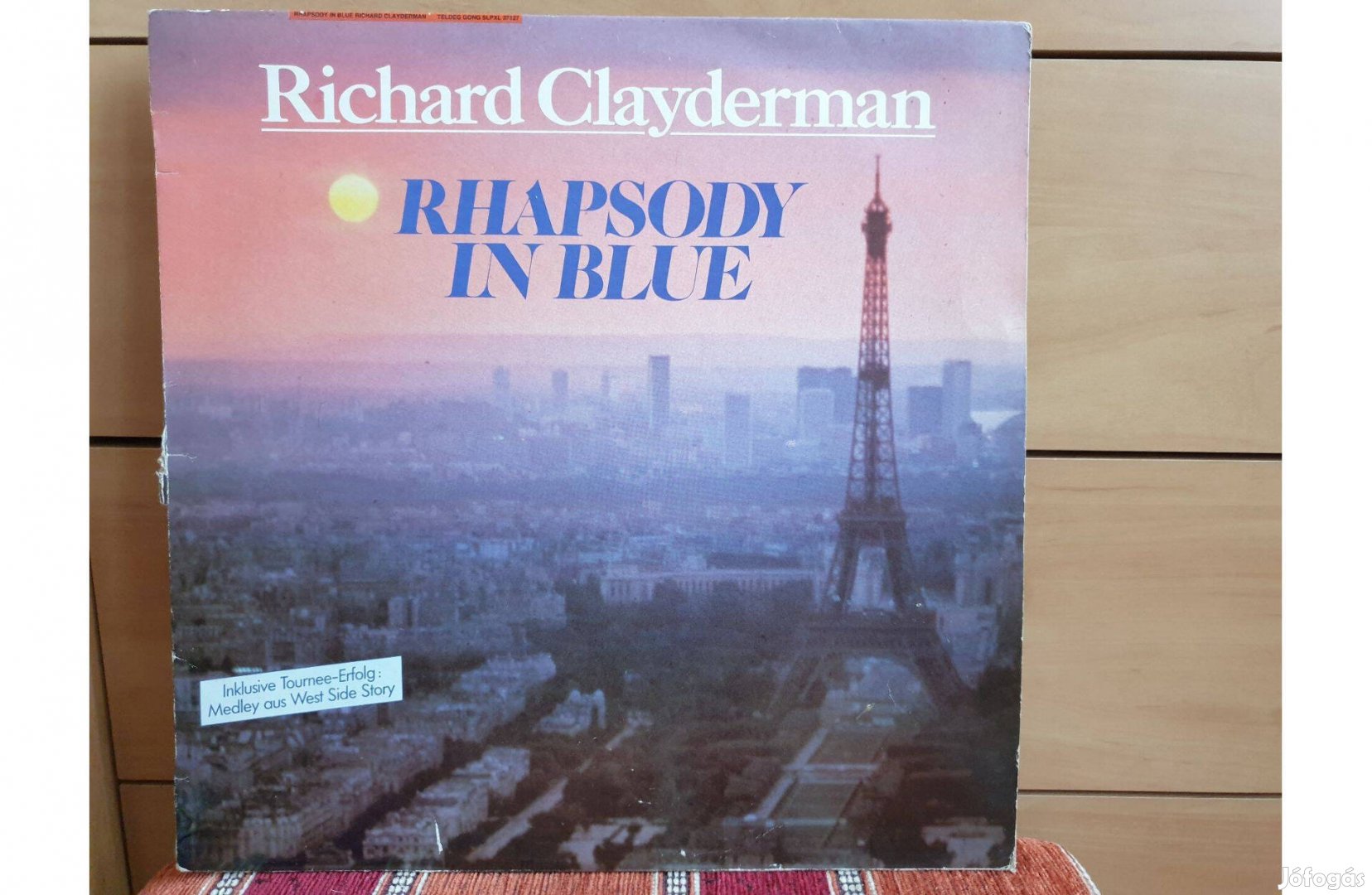 Richard Clayderman - Rhapsody In Blue bakelit lemez hanglemez Vinyl