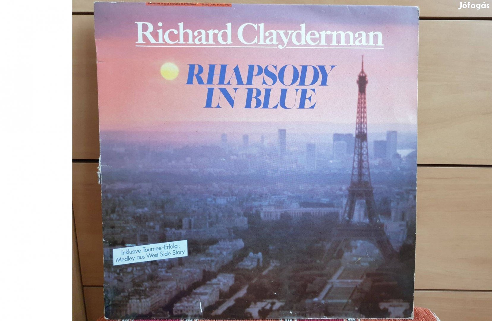 Richard Clayderman - Rhapsody In Blue hanglemez bakelit lemez Vinyl