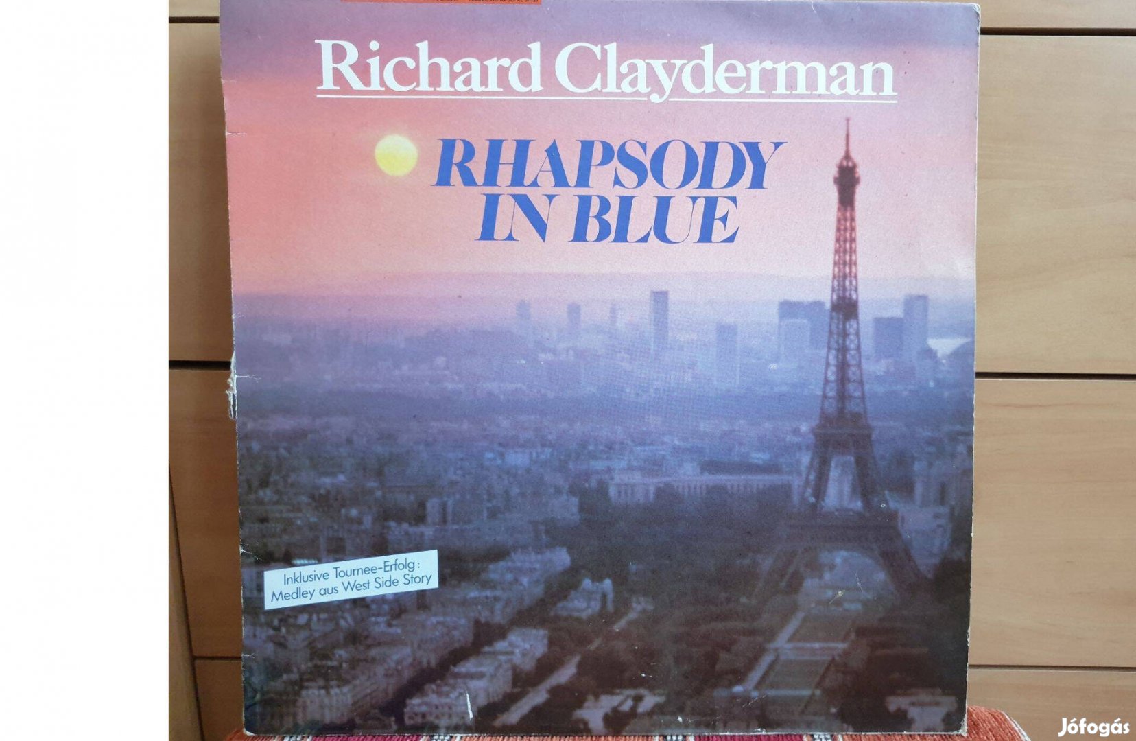 Richard Clayderman - Rhapsody In Blue hanglemez bakelit lemez Vinyl