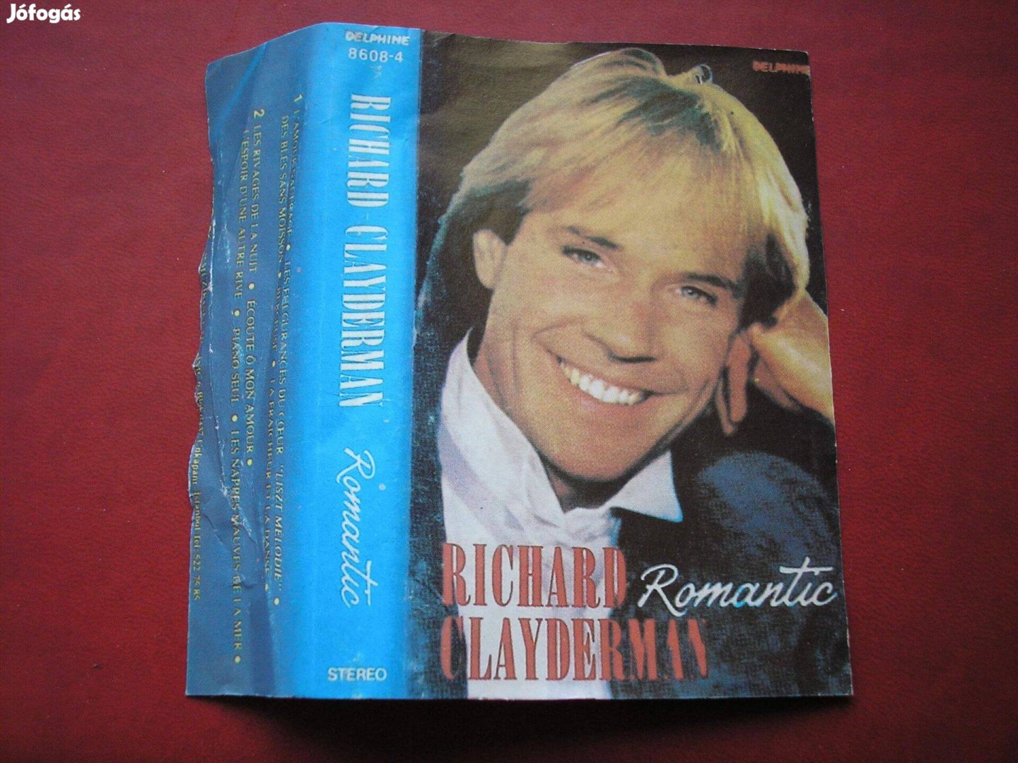 Richard Clayderman - Romantic , gyári műsoros kazetta