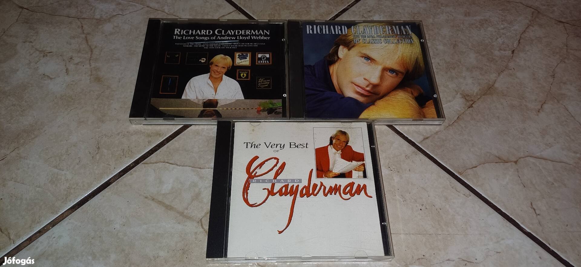 Richard Clayderman cd lemez csomag