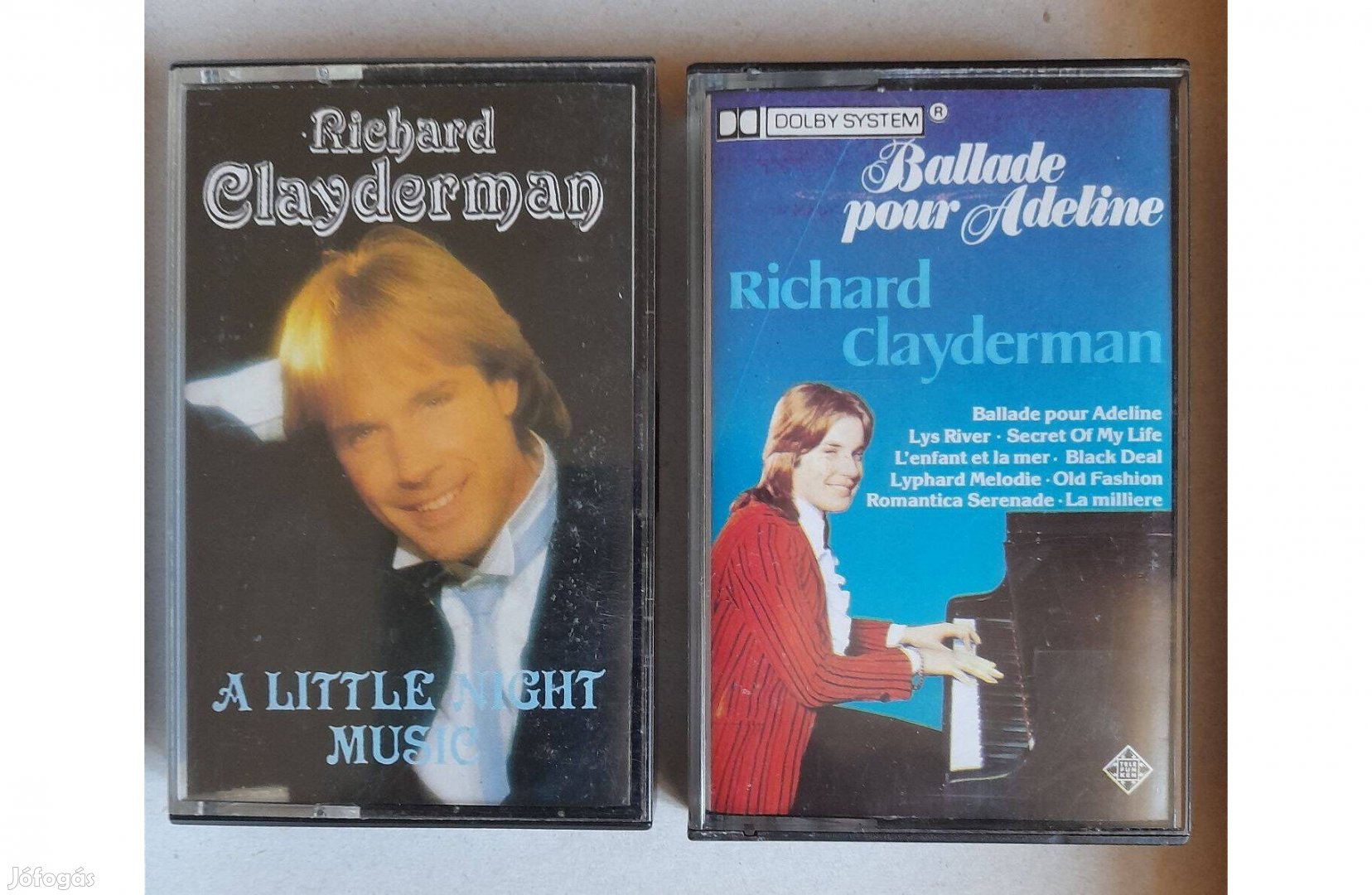 Richard Clayderman műsoros magnókazetták eladók