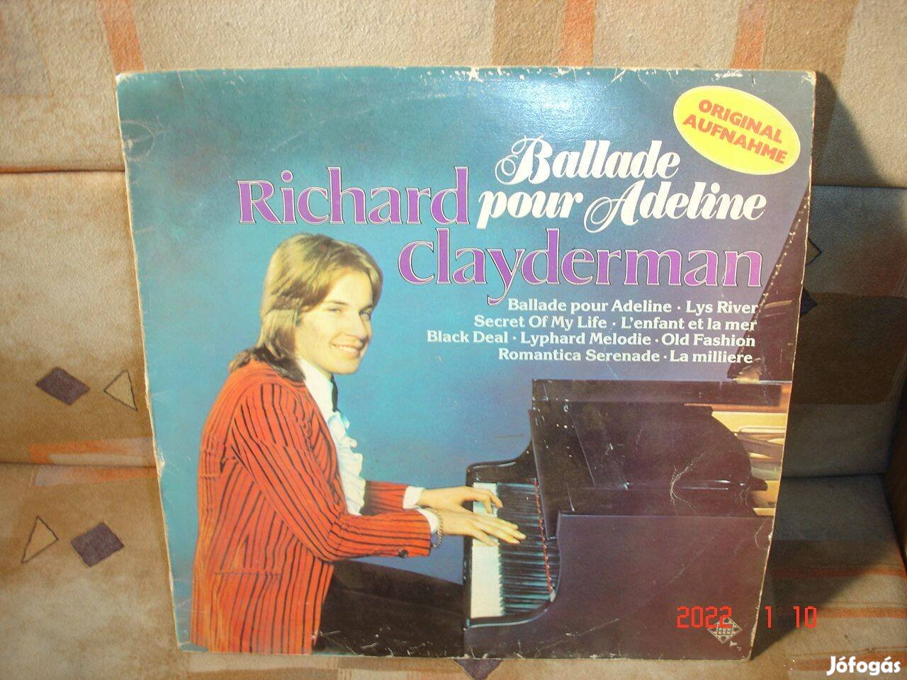 Richard Clayderman régi Lemez /1977-es/ gyűjtőknek