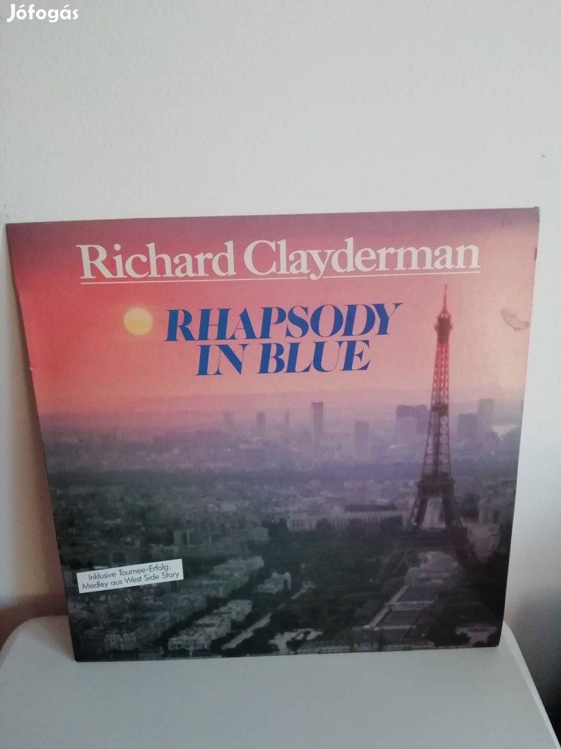 Richárd Cleyderman: Raphsody in blue, bakelit lemez 