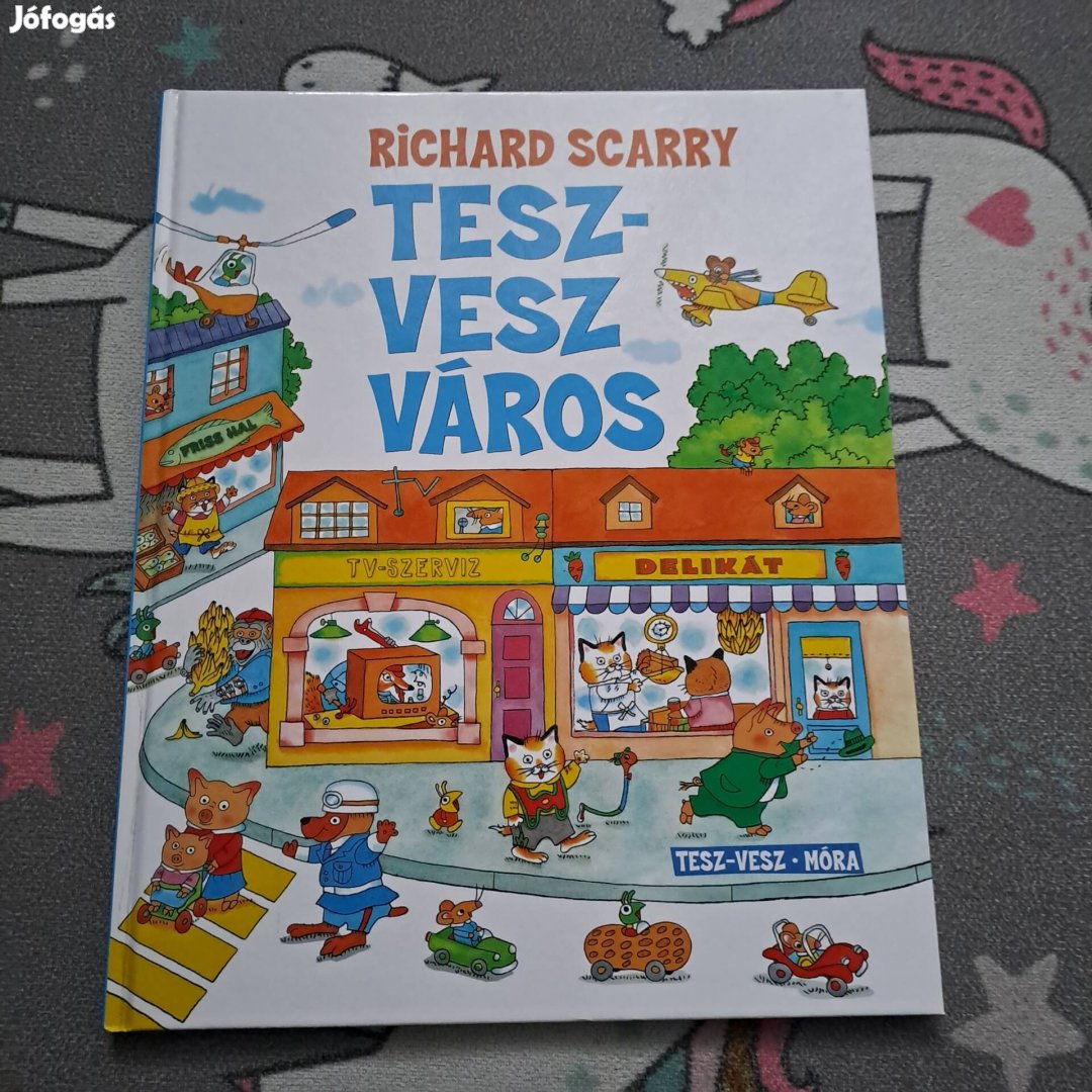 Richard Scarry, Tesz-vesz város