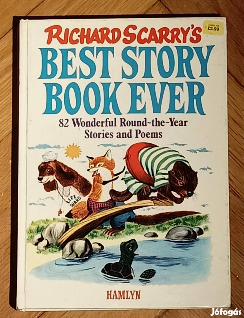 Richard Scarrys Best Story book ever angol nyelvű könyv 