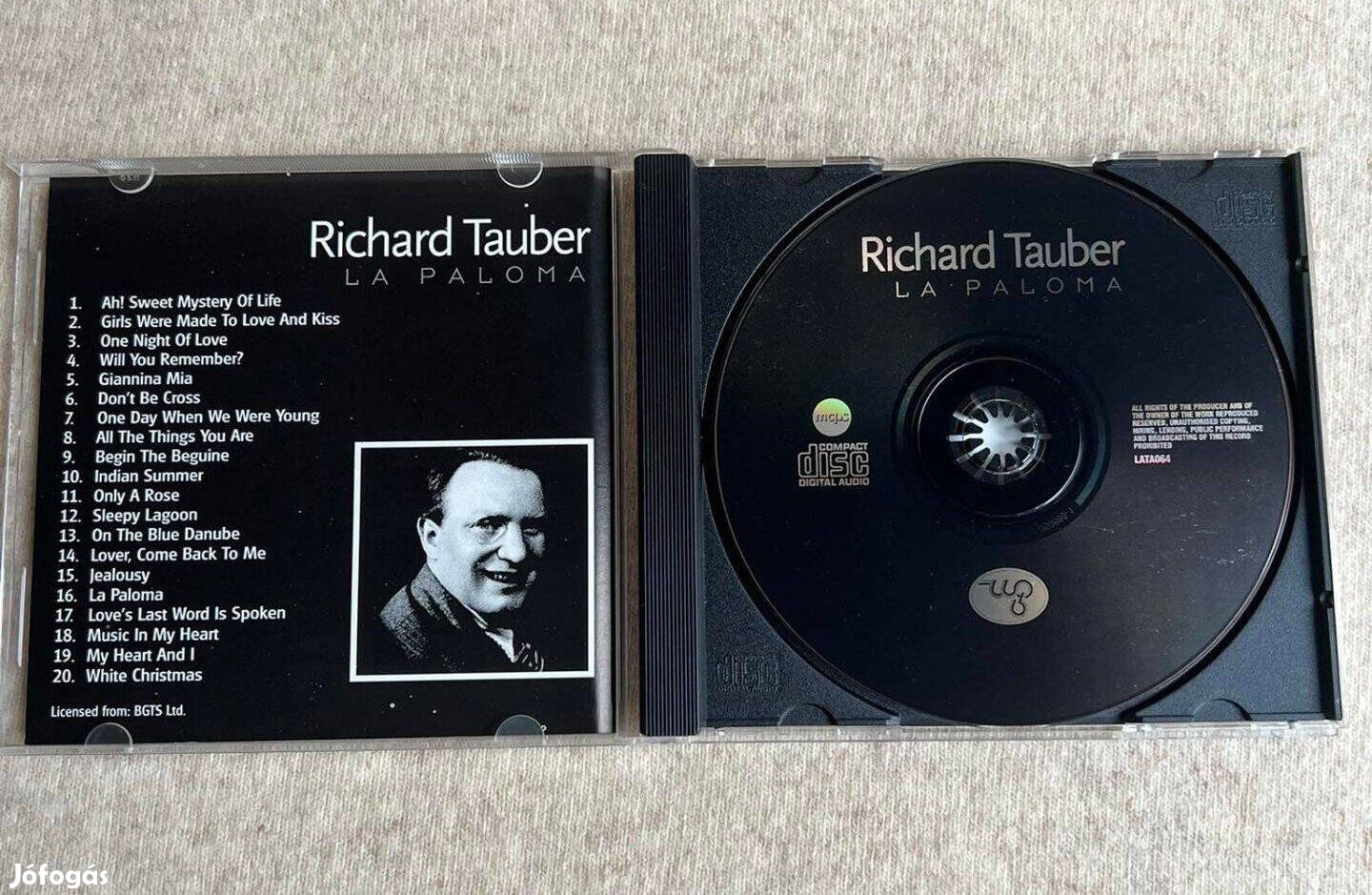 Richard Tauber : La Paloma CD