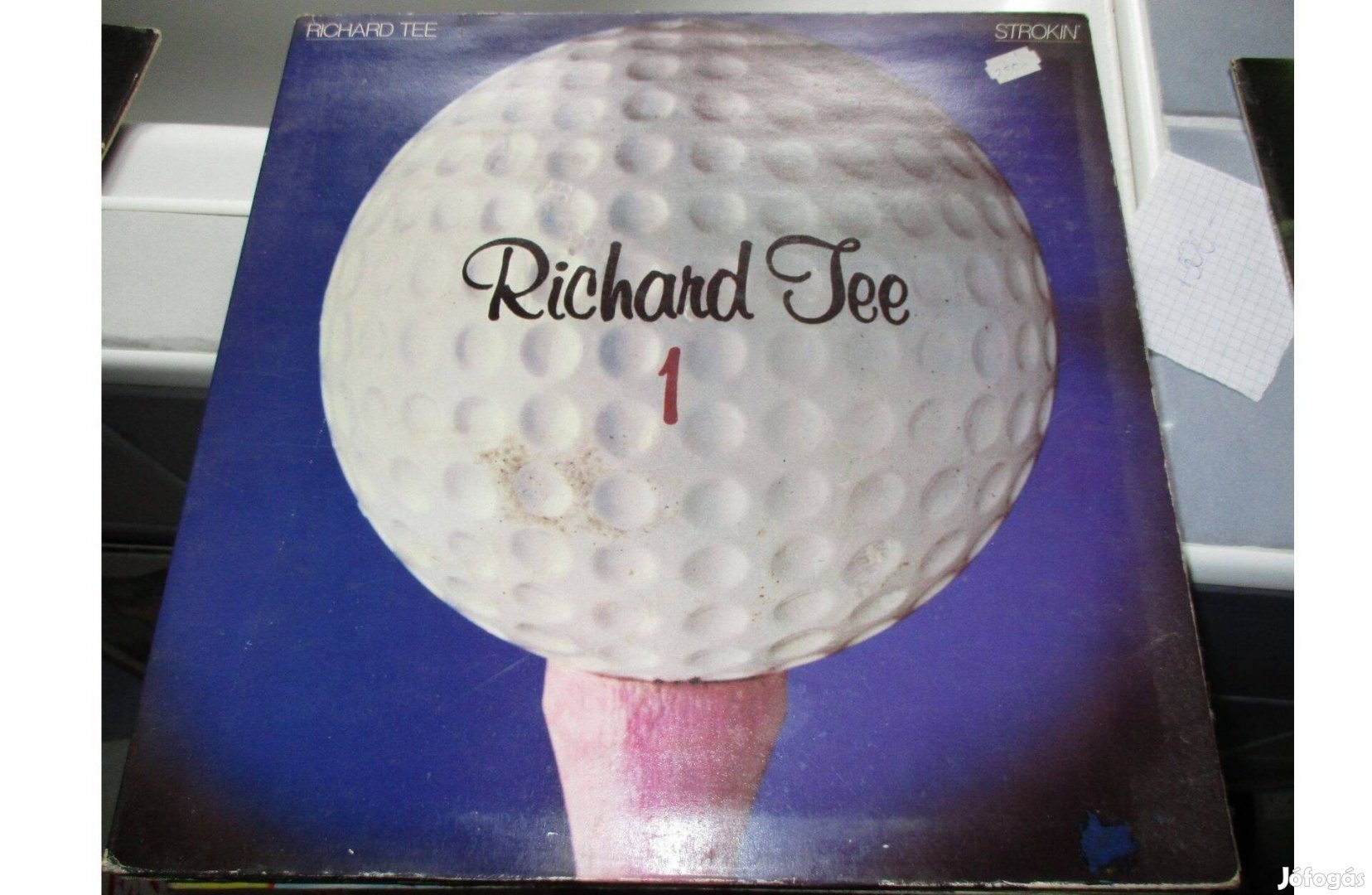 Richard Tee Strokin' Holland fusion funk jazz bakelit hanglemez eladó
