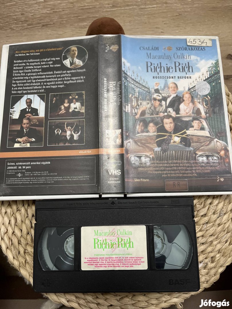 Richie rich vhs 