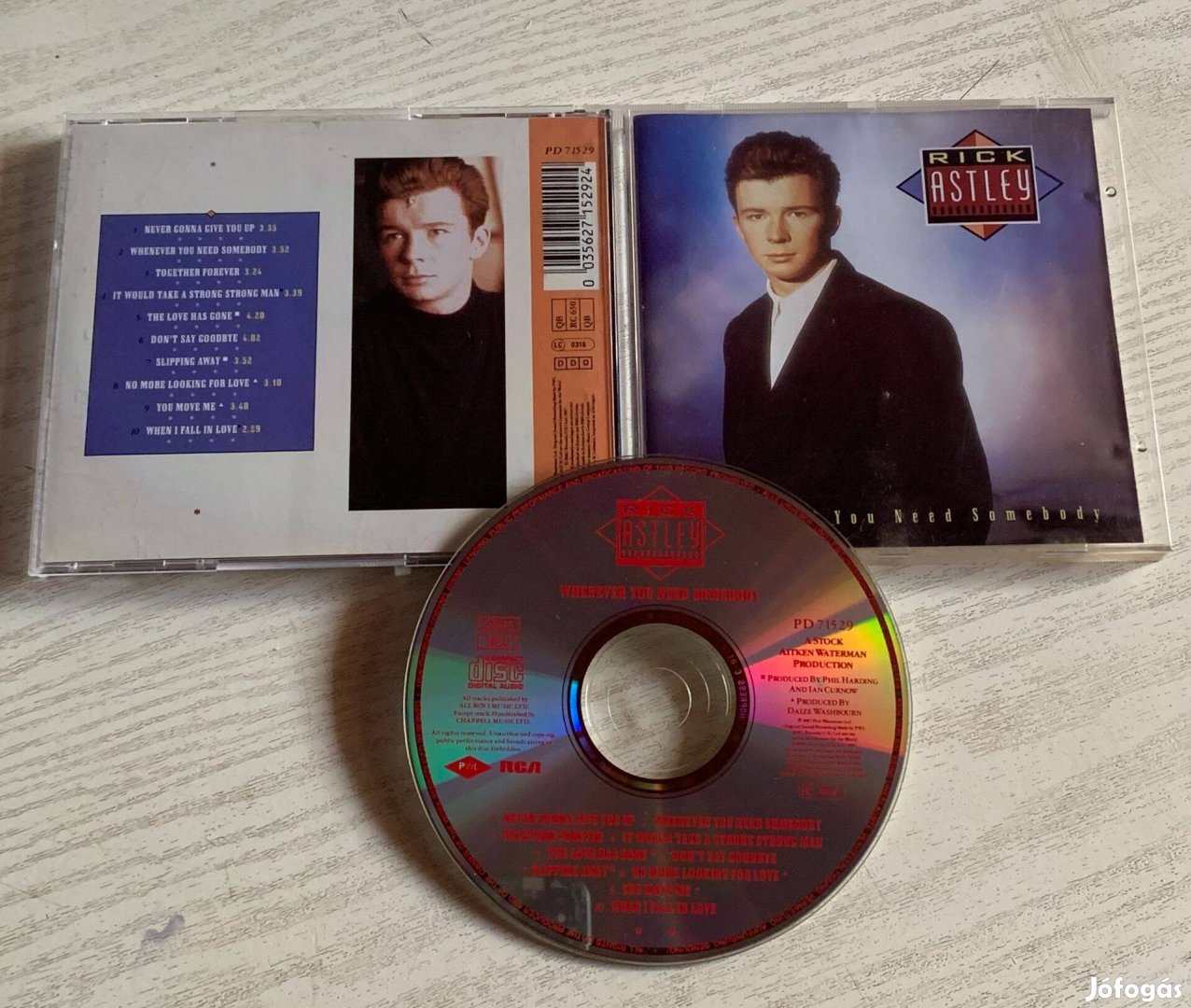 Rick Astley - Whenever you need somebody