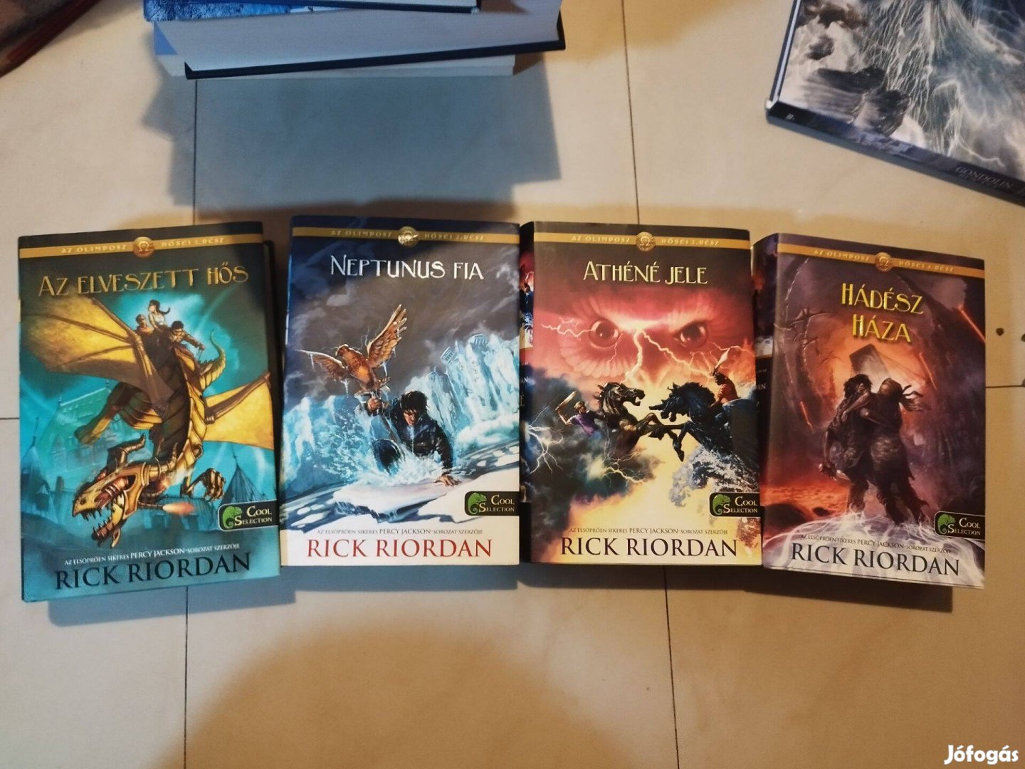 Rick Riordan Olümposz hősei sorozat