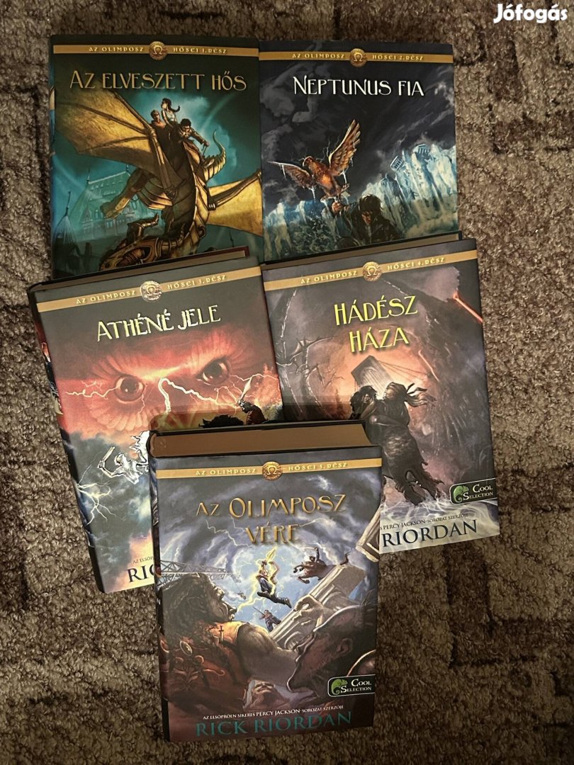 Rick Riordan Az elveszett hős 1-5