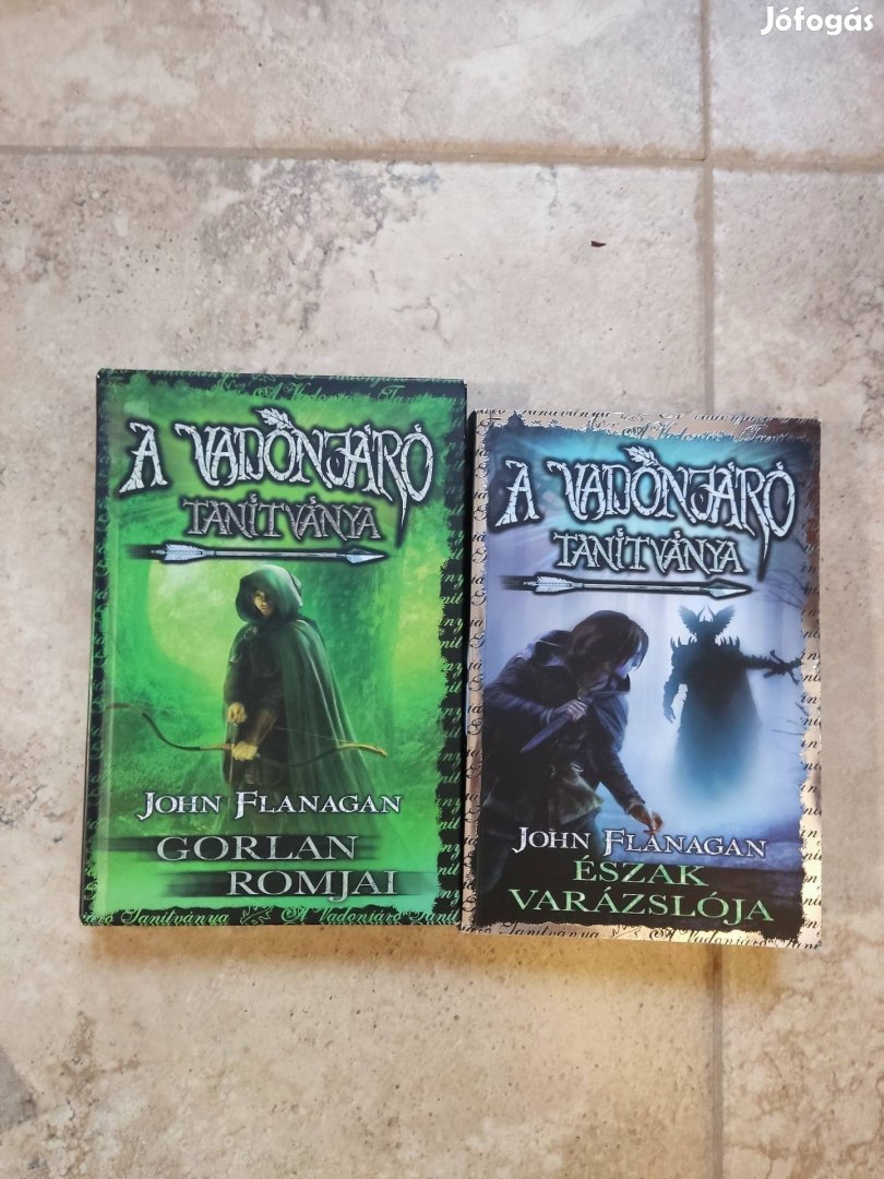 Rick Riordan : Percy Jackson, John Flanagan: Vadonjáró könyvek 