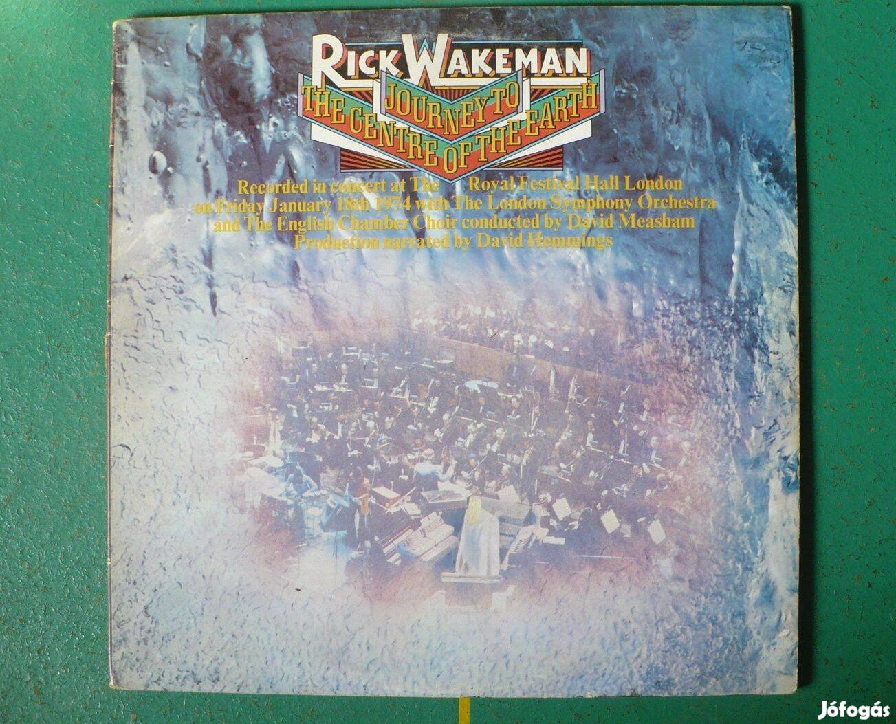 Rick Wakeman: Journey To The Center Of Earth (UK nyomású LP + füzet)