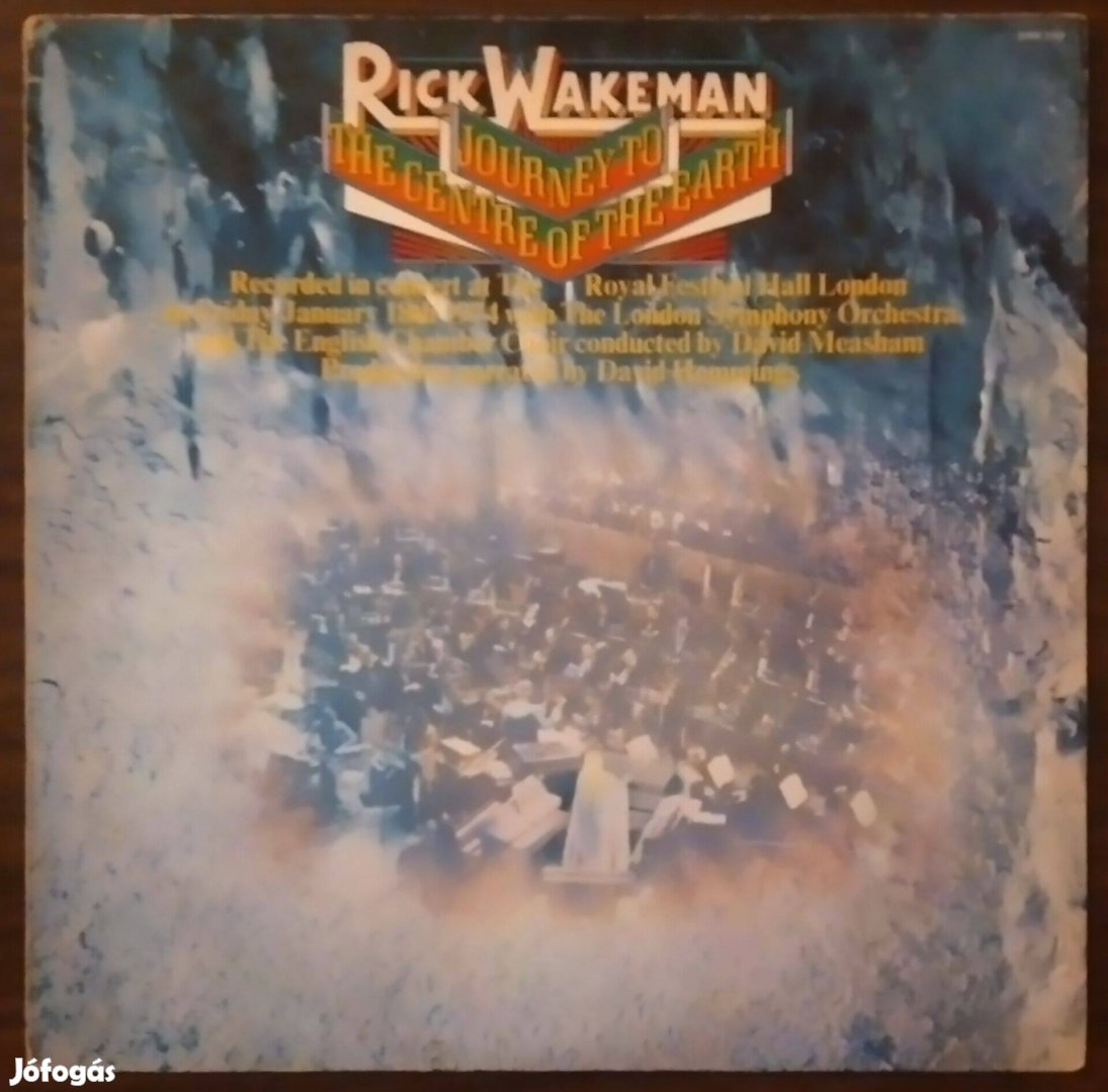 Rick Wakeman - The Journey of the Centre of the Earth LP