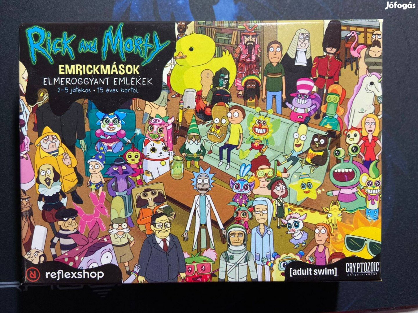 Rick & Morty - Emrickmások - Elmeroggyant emlékek társasjáték