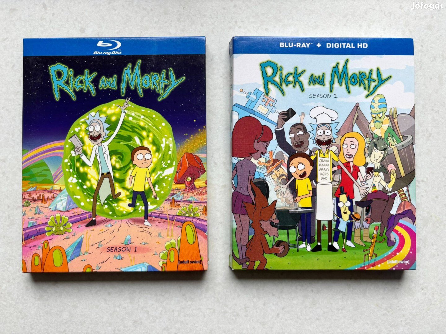 Rick and Morty 1. és 2. évad blu-ray