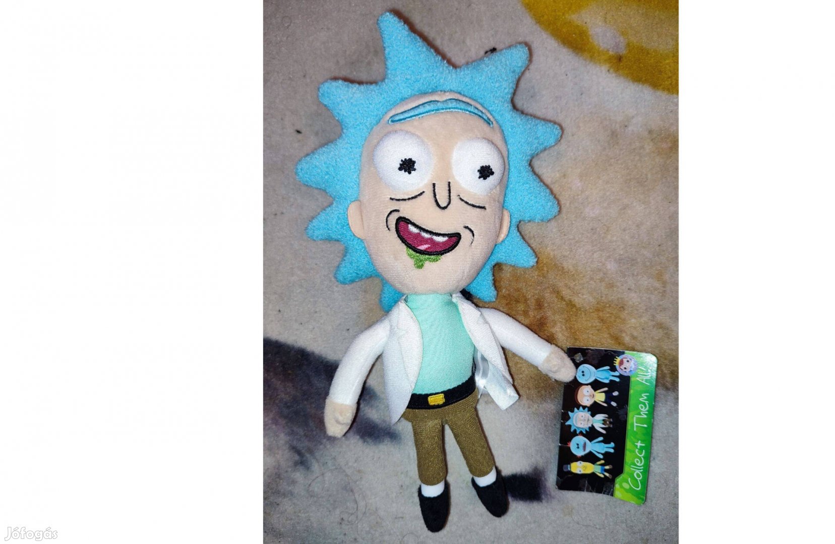 Rick és Morty - Rick plüss figura