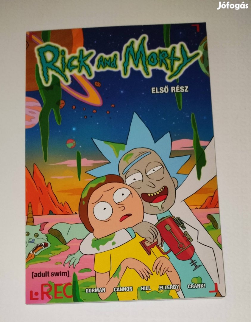 Rick és Morty első rész könyv képregény magyar