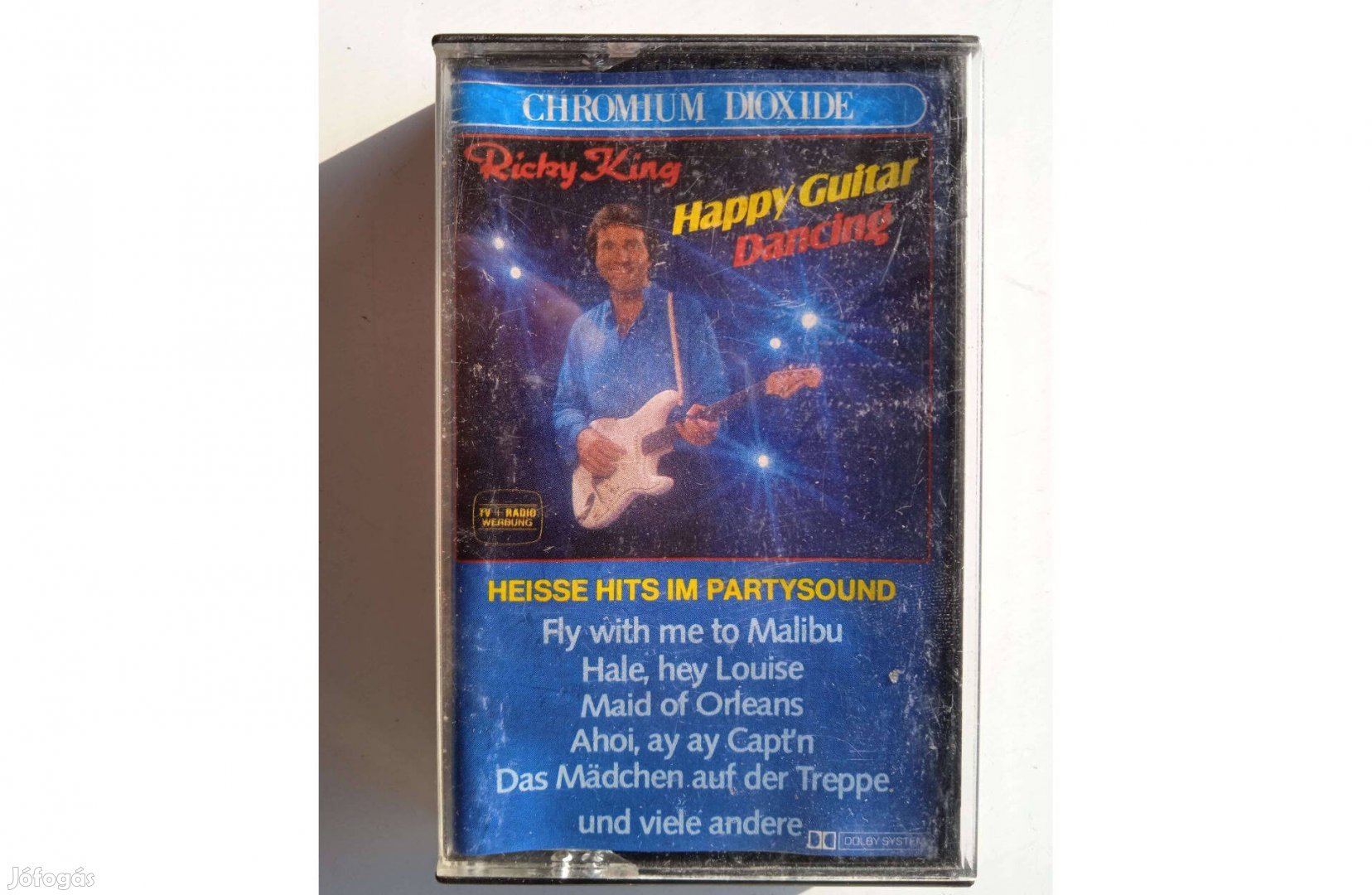 Ricky King : Happy Guitar Dancing , gyári műsoros kazetta ,króm