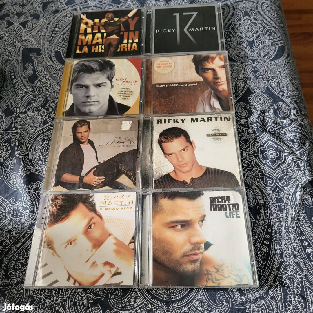 Ricky Martin CD csomag