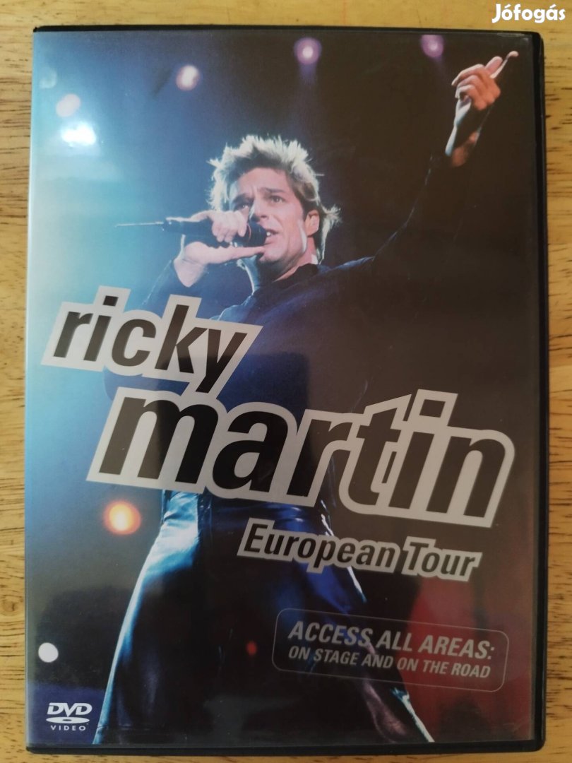 Ricky Martin European Tour újszerű dvd 