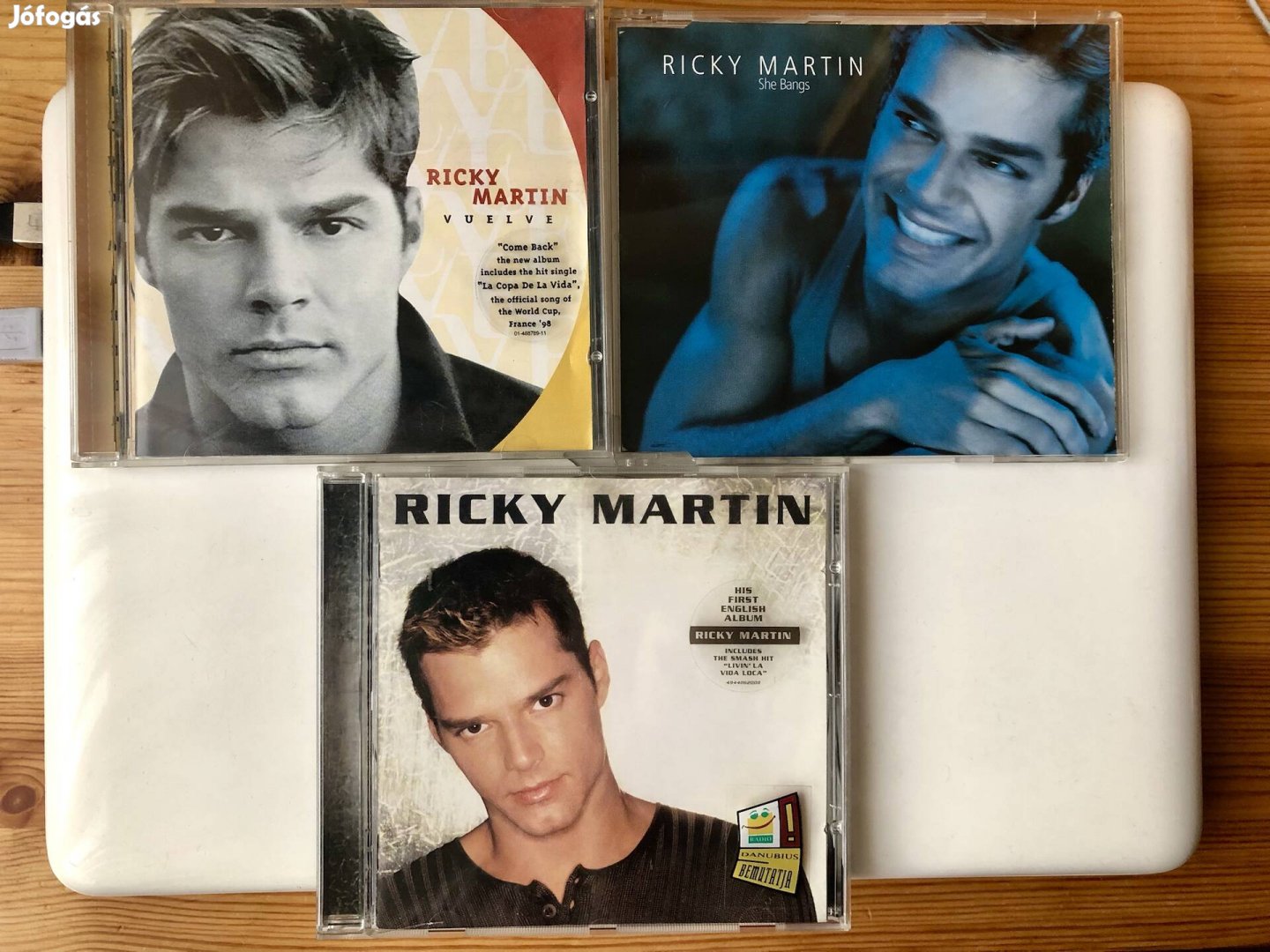 Ricky Martin, Mariah C., Enrique Iglesias CD.