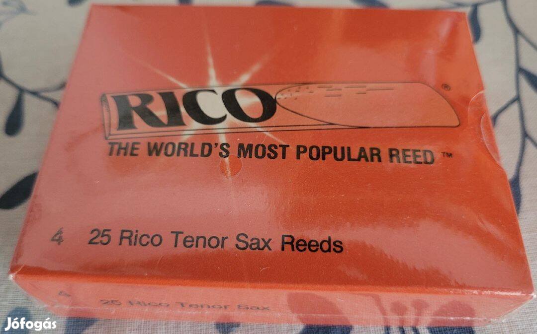 Rico Orange Tenor Szaxofon Nád 25 db bontatlan csomag