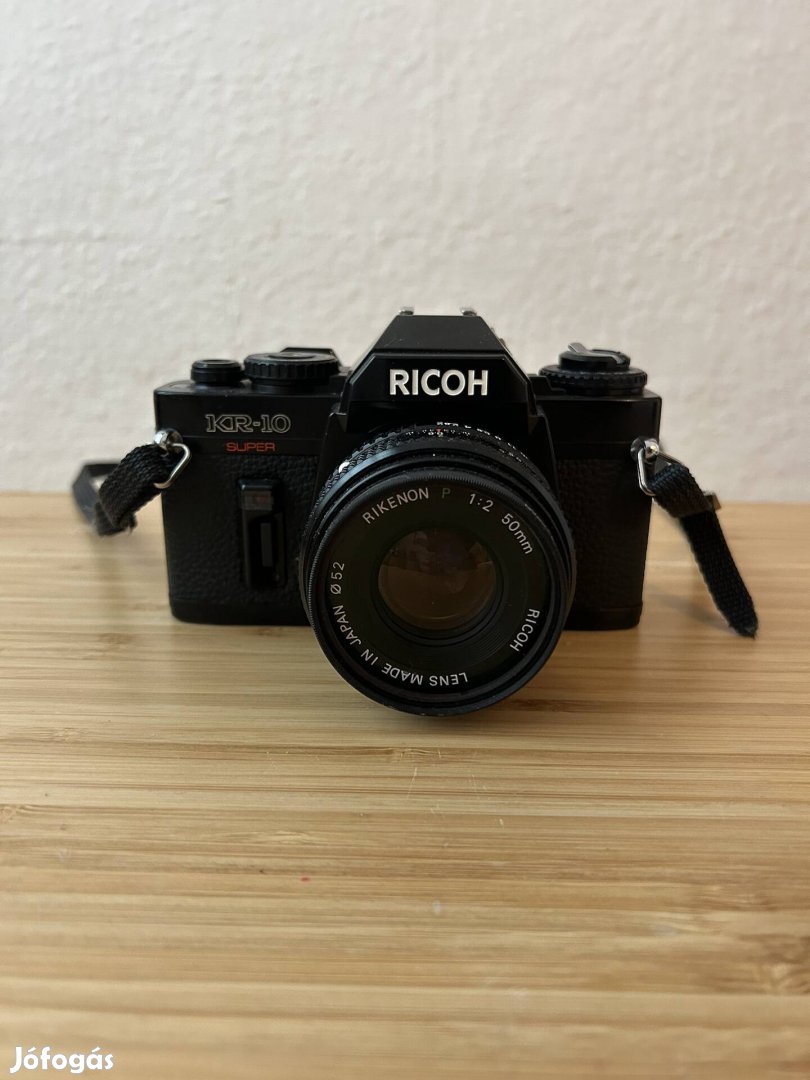 Ricoh KR-10 Super 35mm tükörreflexes analóg fényképezőgép