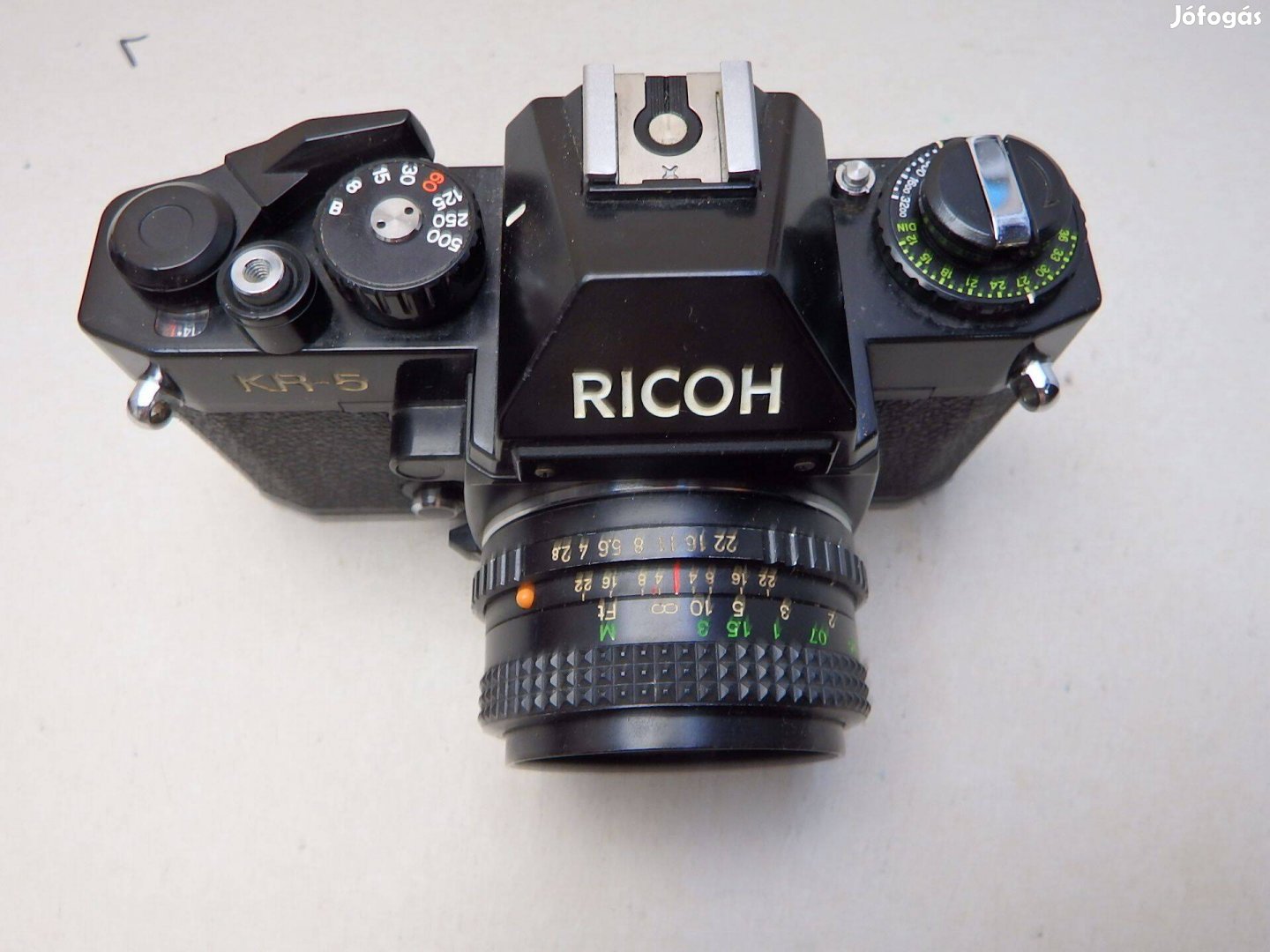 Ricoh KR 5 Régi Fényképezőgép Retro Cosinon 28 MM Objektív