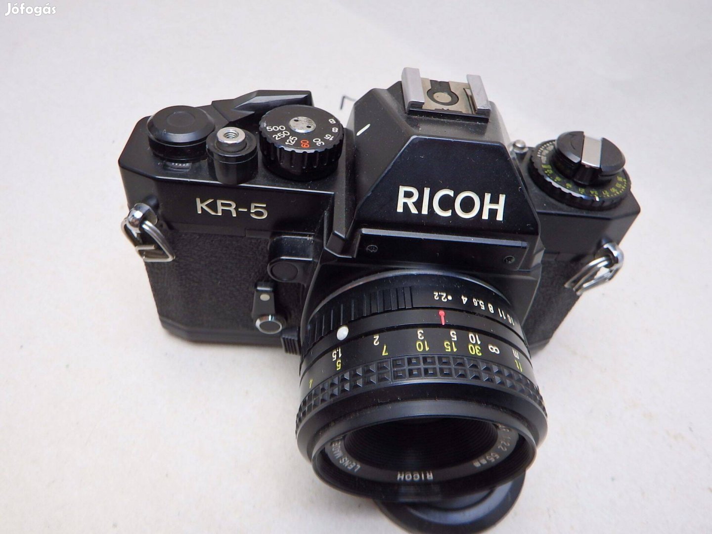 Ricoh KR 5 Régi Fényképezőgép Retro Riconar 55 MM Objektív