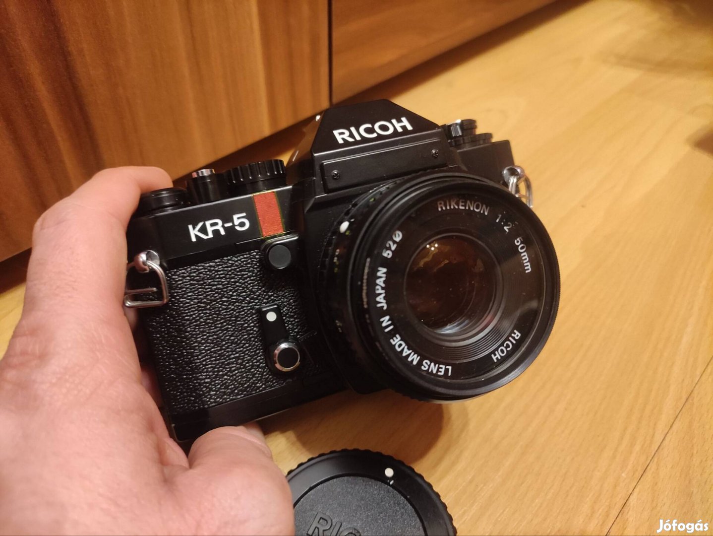 Ricoh KR-5 analóg filmes Japán fém fényképezőgép szett