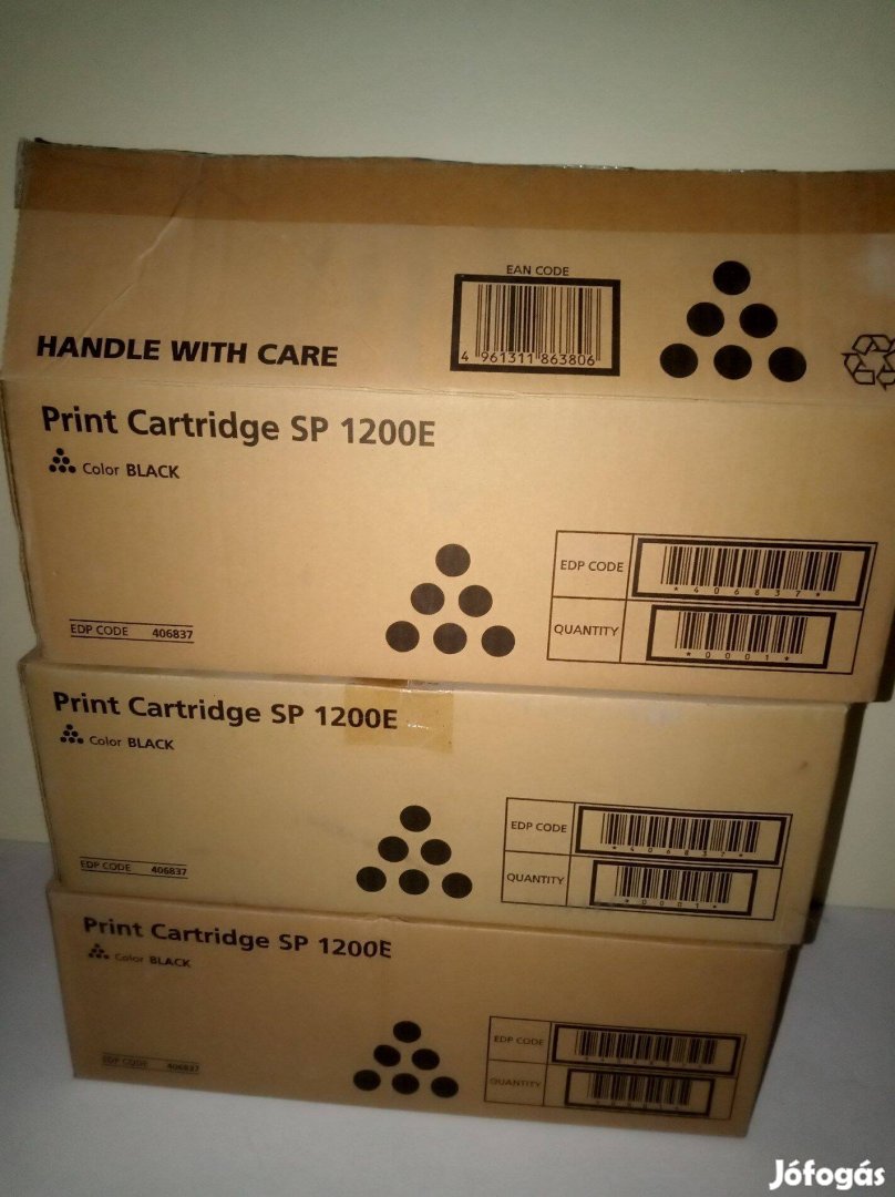 Ricoh SP 1200E toner eredeti utántöltött