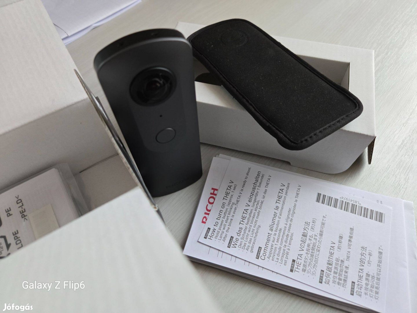 Ricoh Theta V. 360° fokos fényképező