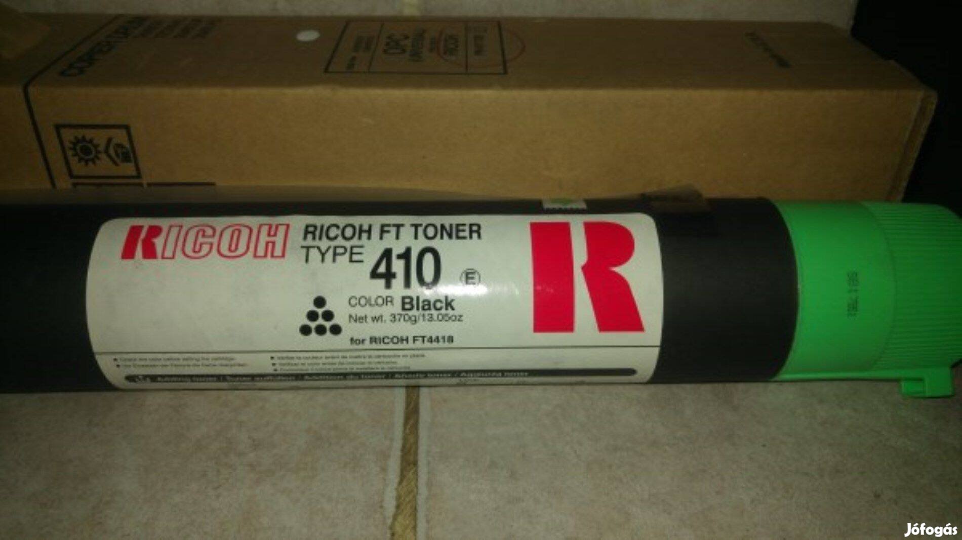 Ricoh Type 410 toner FT4418 eredeti 8,5k