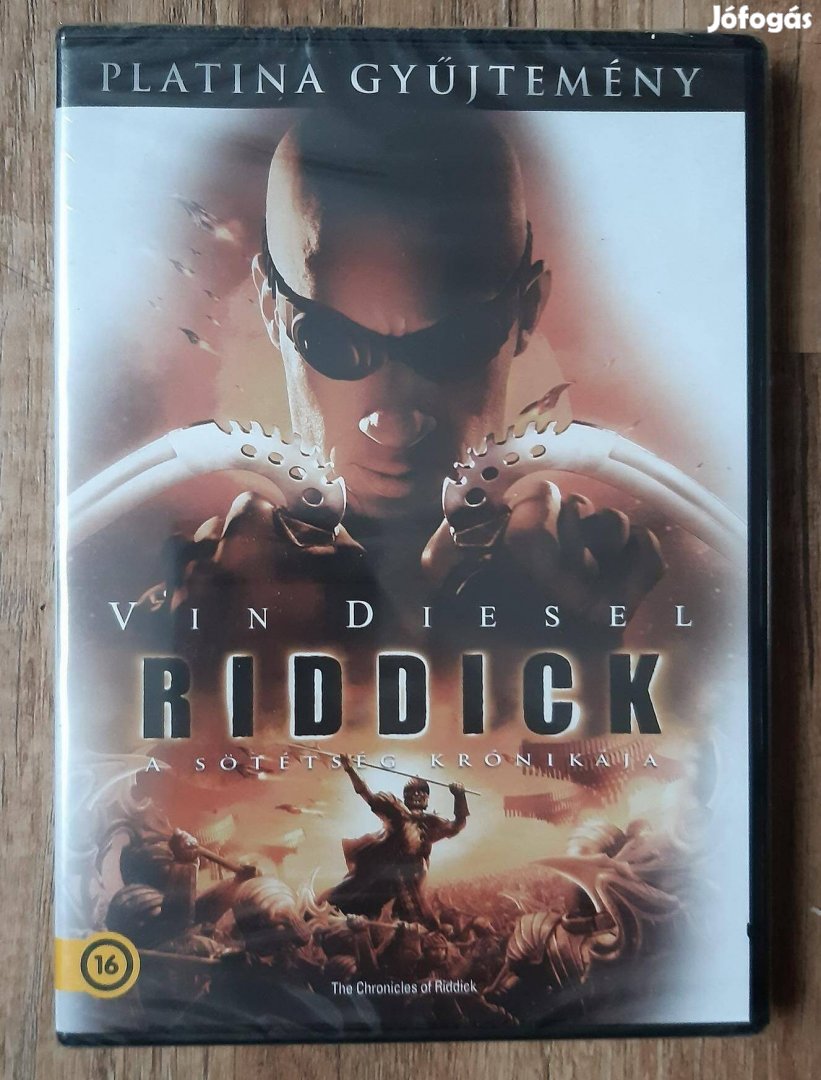 Riddick - A sötétség krónikája Platina gyűjtemény DVD új