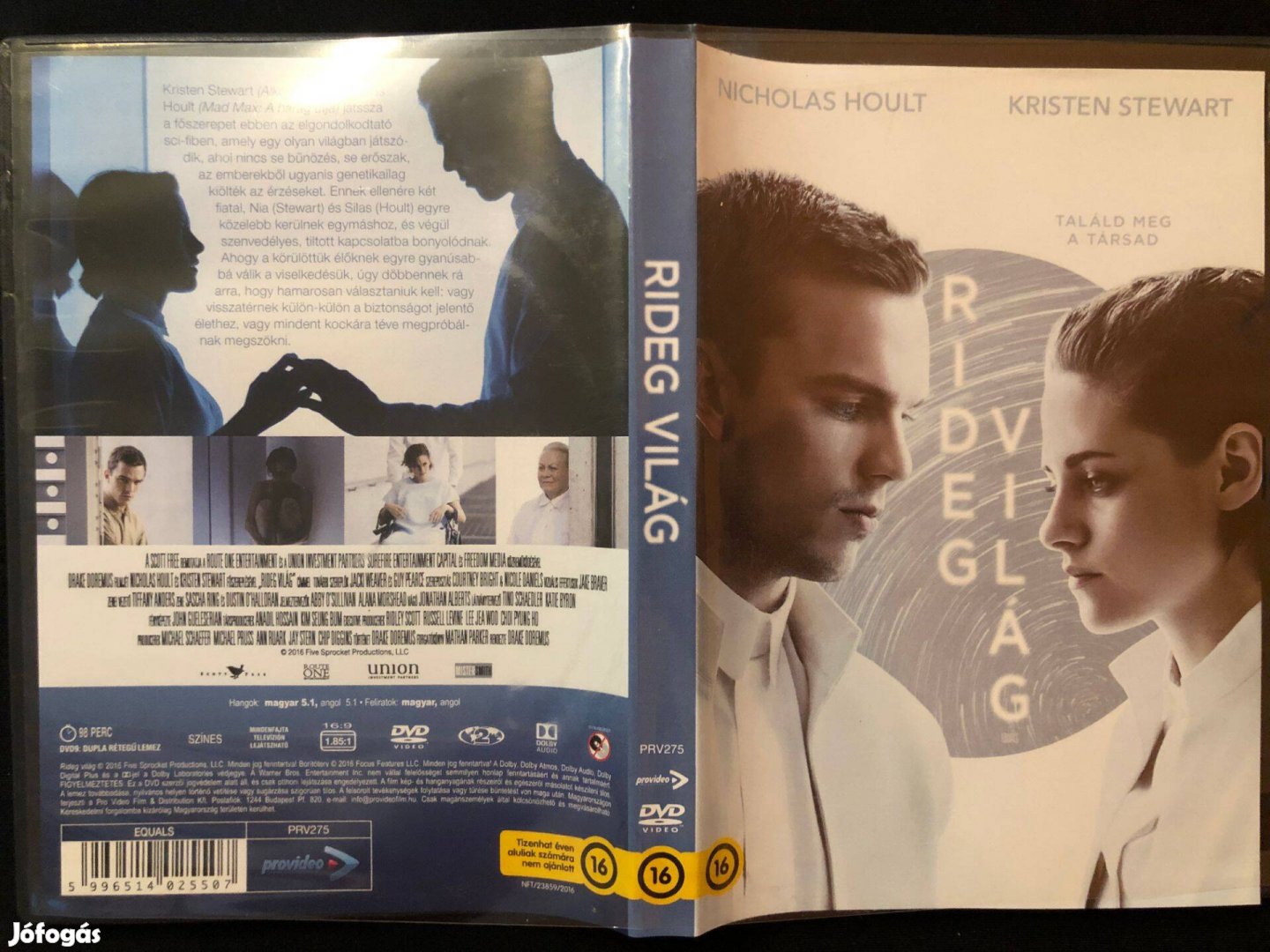 Rideg világ (karcmentes, Nicholas Hoult, Kristen Stewart) DVD