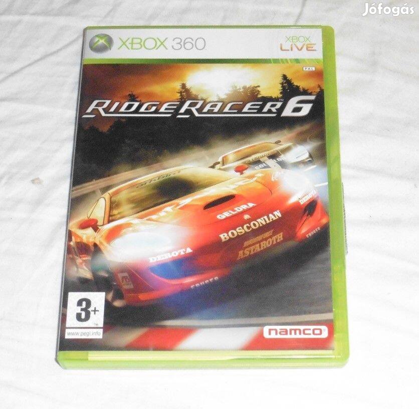 Ridge Racer 6. (Autóverseny) Gyári Xbox 360 Xbox ONE Series X Játék