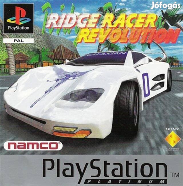 Ridge Racer Revolution, Platinum Ed., Boxed PS1 játék