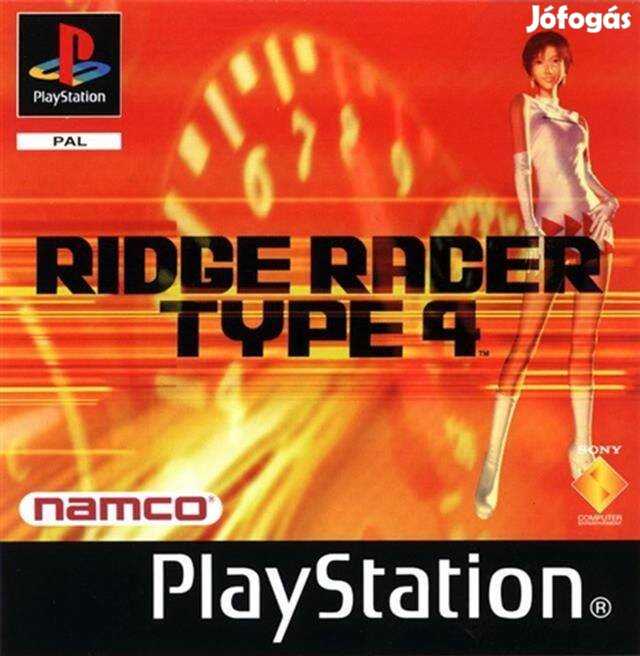 Ridge Racer Type 4, Boxed PS1 játék