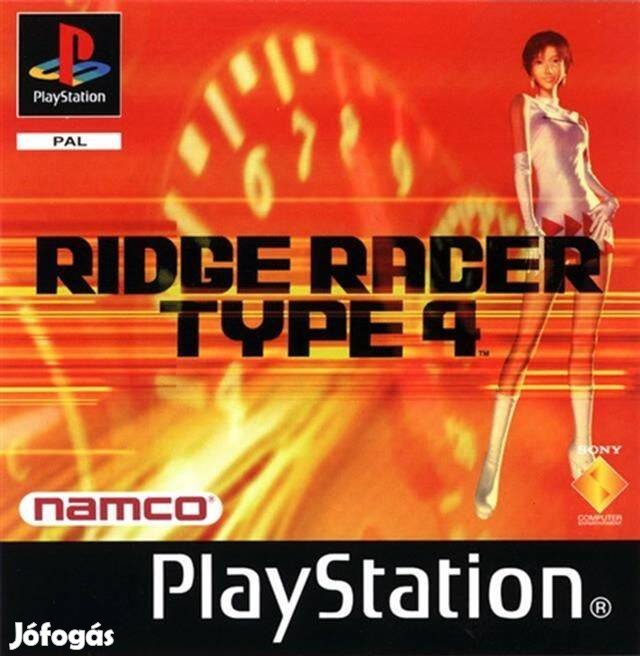 Ridge Racer Type 4, Mint PS1 játék