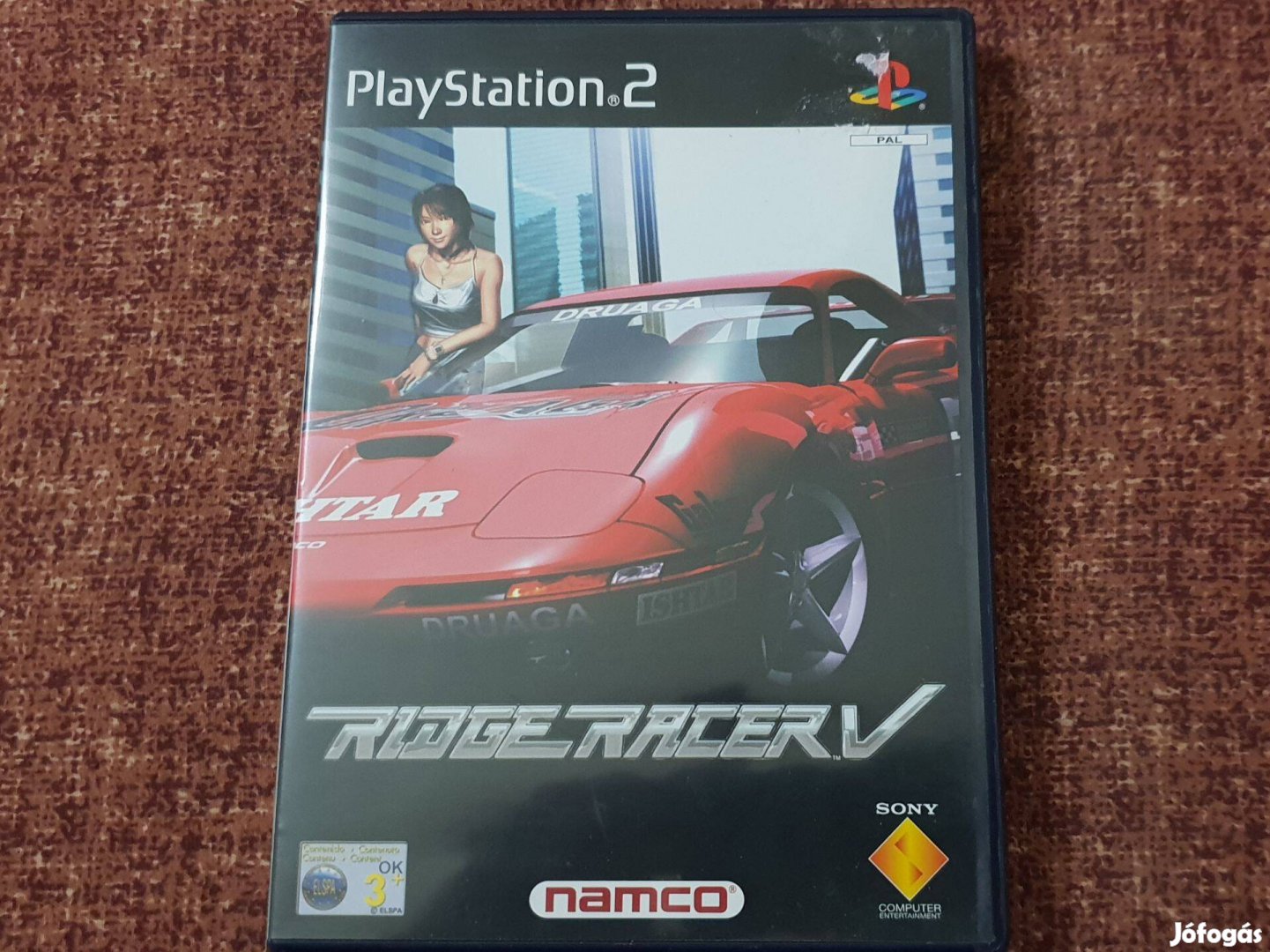 Ridge Racer V - Playstation 2 eredeti lemez ( 3500 Ft )
