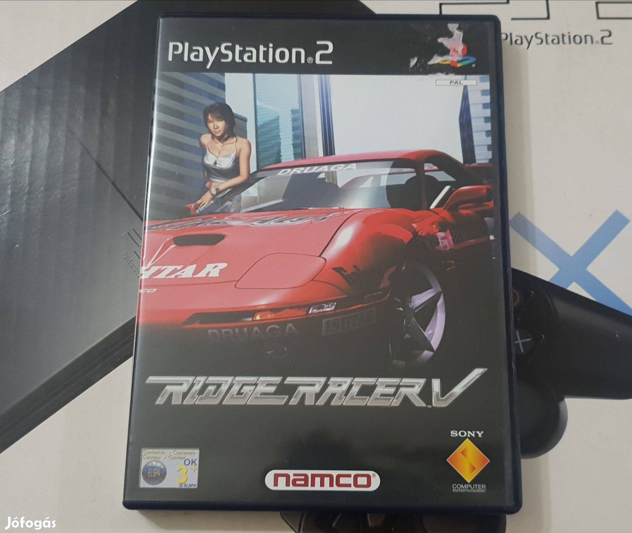 Ridge Racer V - Playstation 2 eredeti lemez eladó