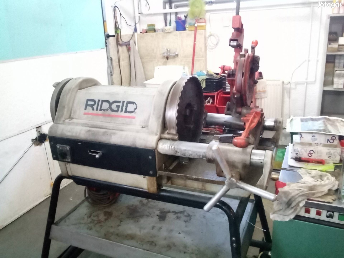 Ridgid 1224 menetvágógép menetvágó menetmetsző csőmentvágó 