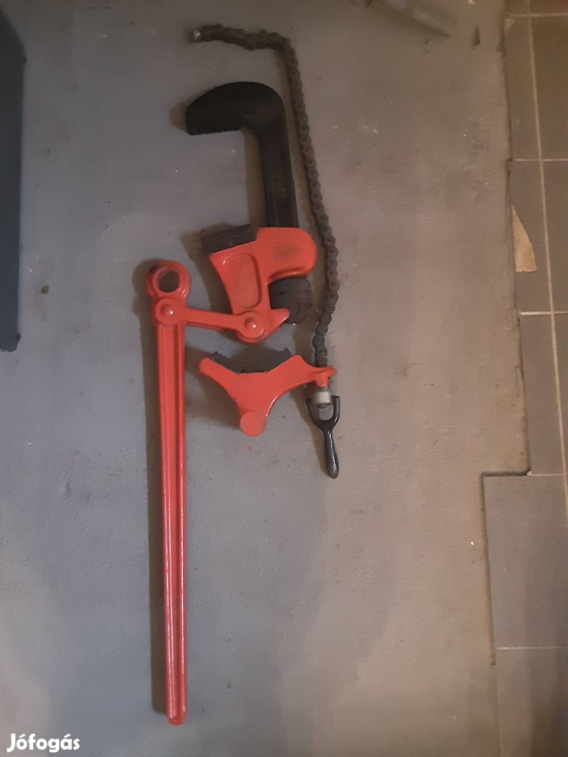 Ridgid 6"-os összetett emelőkaros láncos csőfogó 