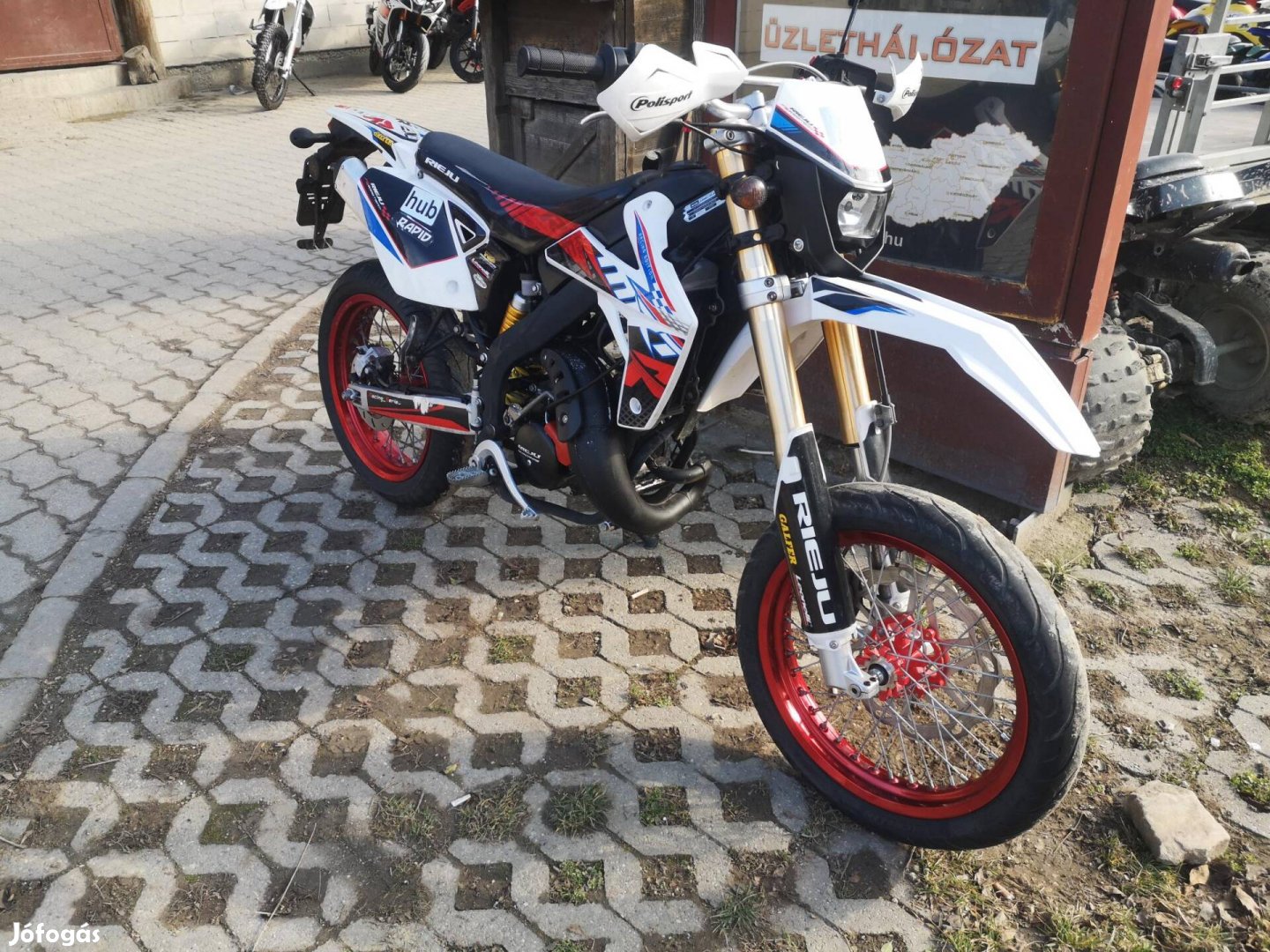 Rieju MRT 50 Pro supermoto/ valós évj.-t igazol...