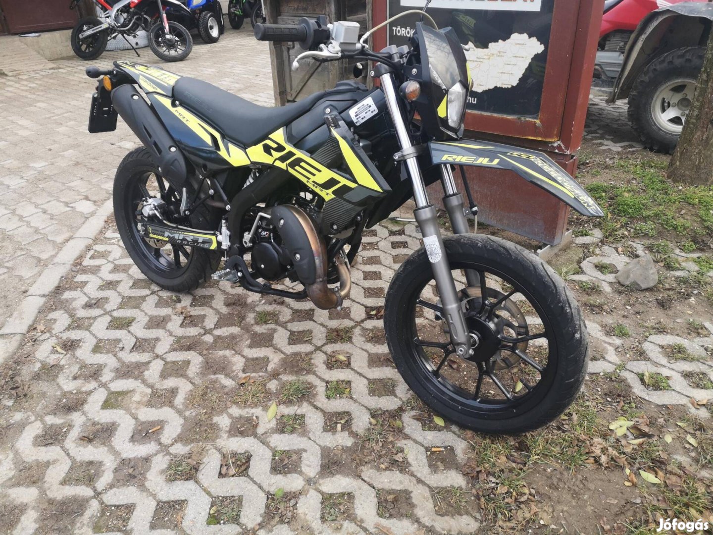 Rieju MRT 50 Supermoto Újszerű/eredeti dokument...