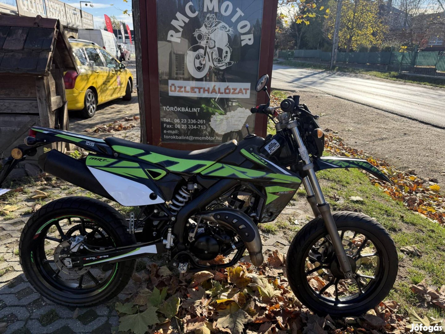 Rieju MRT 50 Supermoto újszerű/valósévj.-t ig.d...
