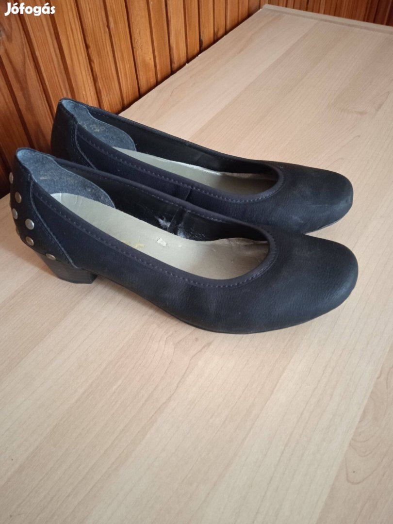 Rieker Antistress fekete Műbőr Cipő 36-os